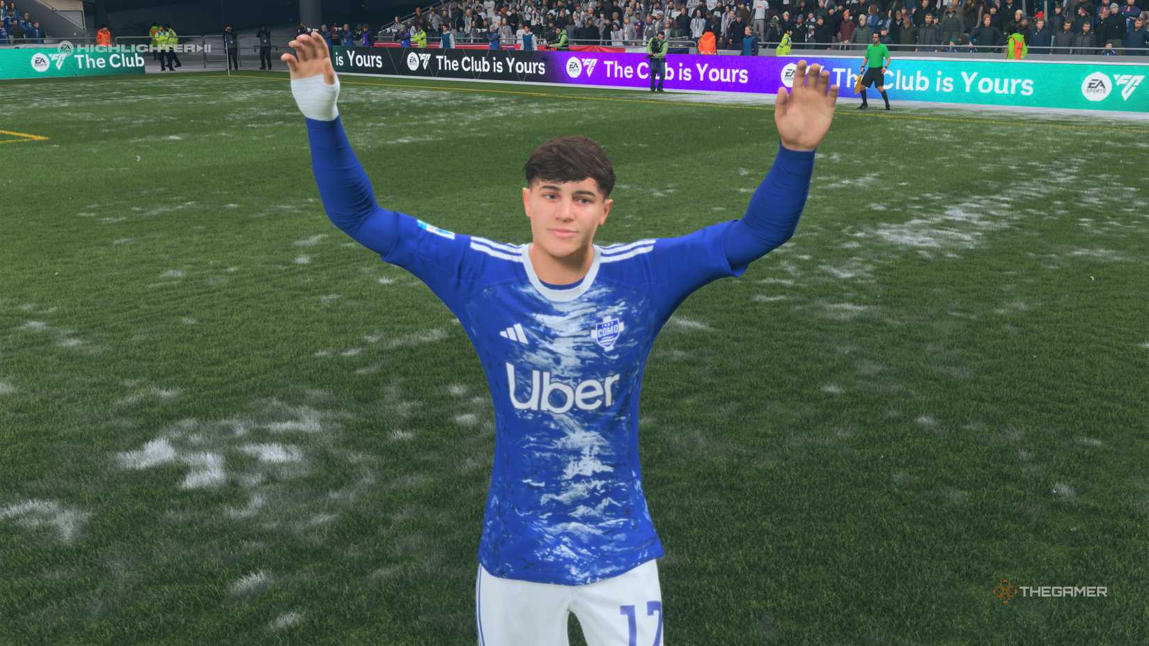 The Best Young Left Mids Jesus Rodriguez on the pitch in EA Sports FC 26.