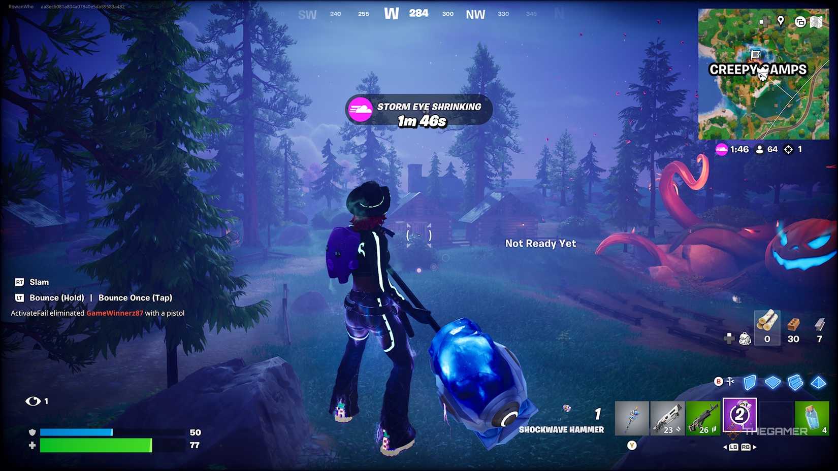 Fortnite Fortnitemares Shockwave Hammer.