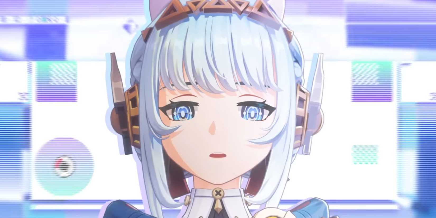 A zomed in picture of Ineffa in Genshin Impact.