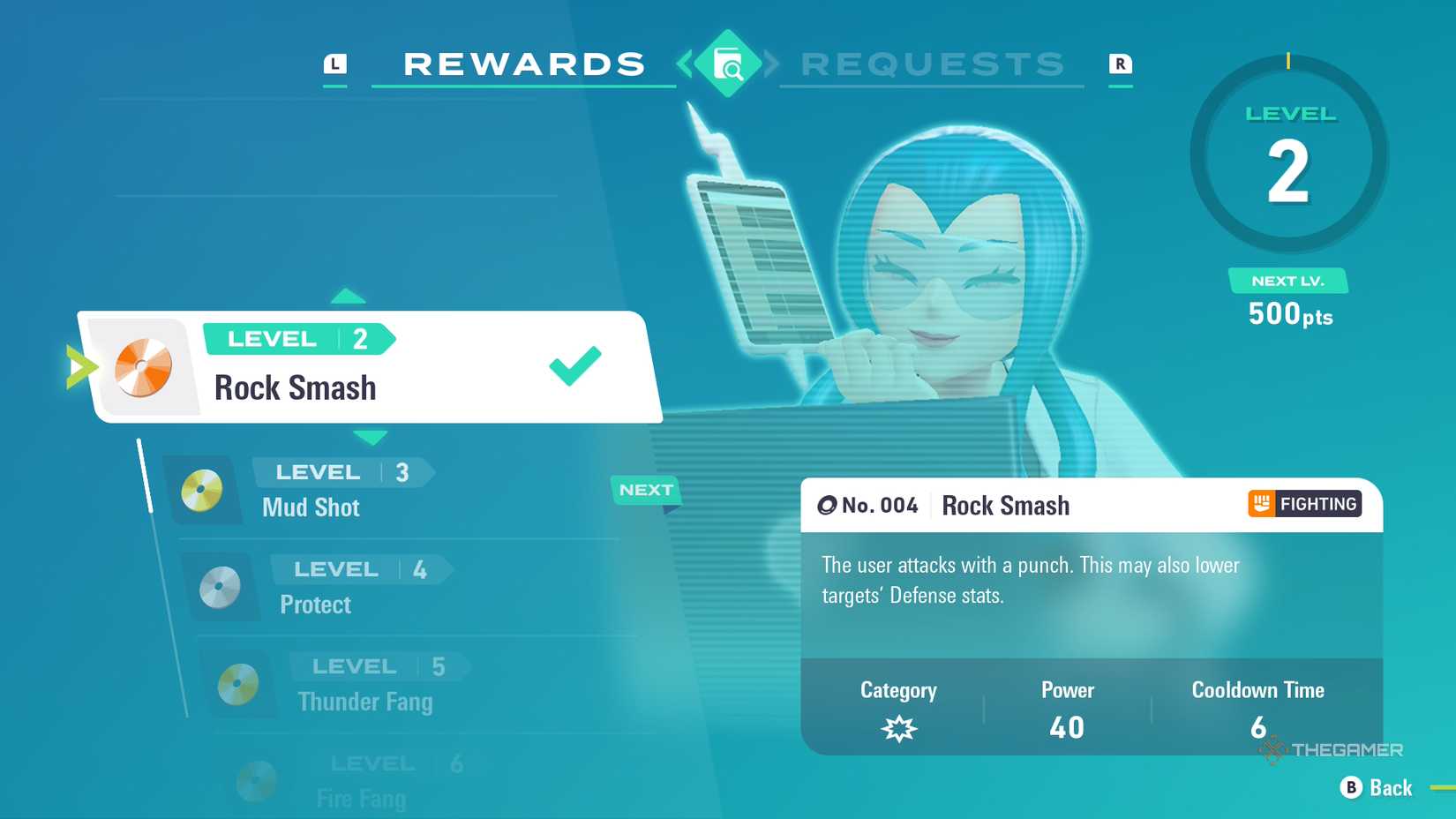 Getting Rock Smash from Mable's Research in Pokemon Legends Z-A.