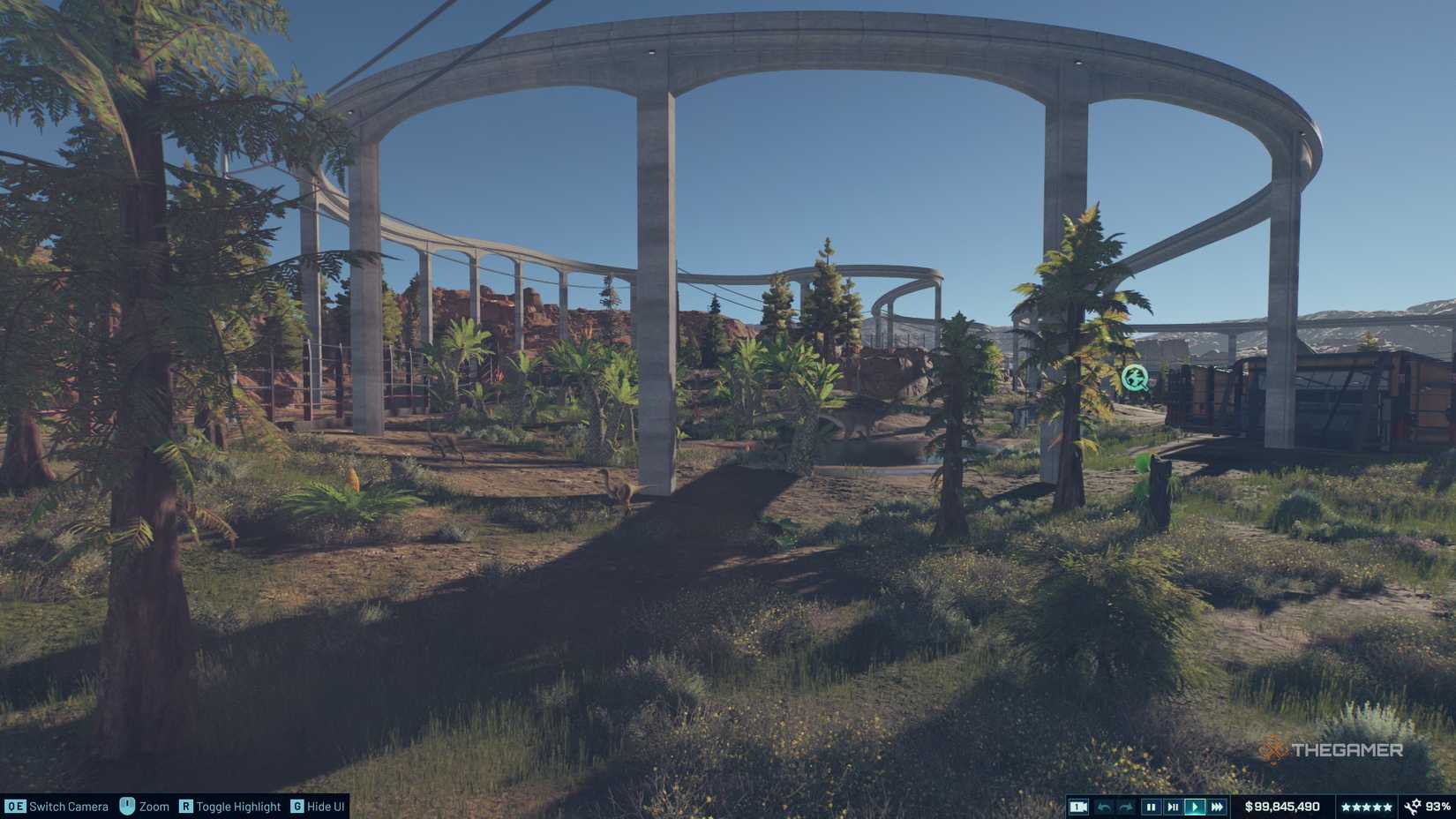 Jurassic World Evolution 3 Log Viewing Point.