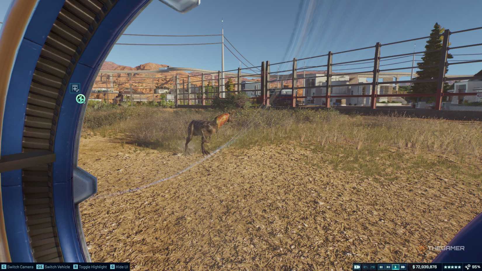 Jurassic World Evolution 3 Gyroscope Tour.