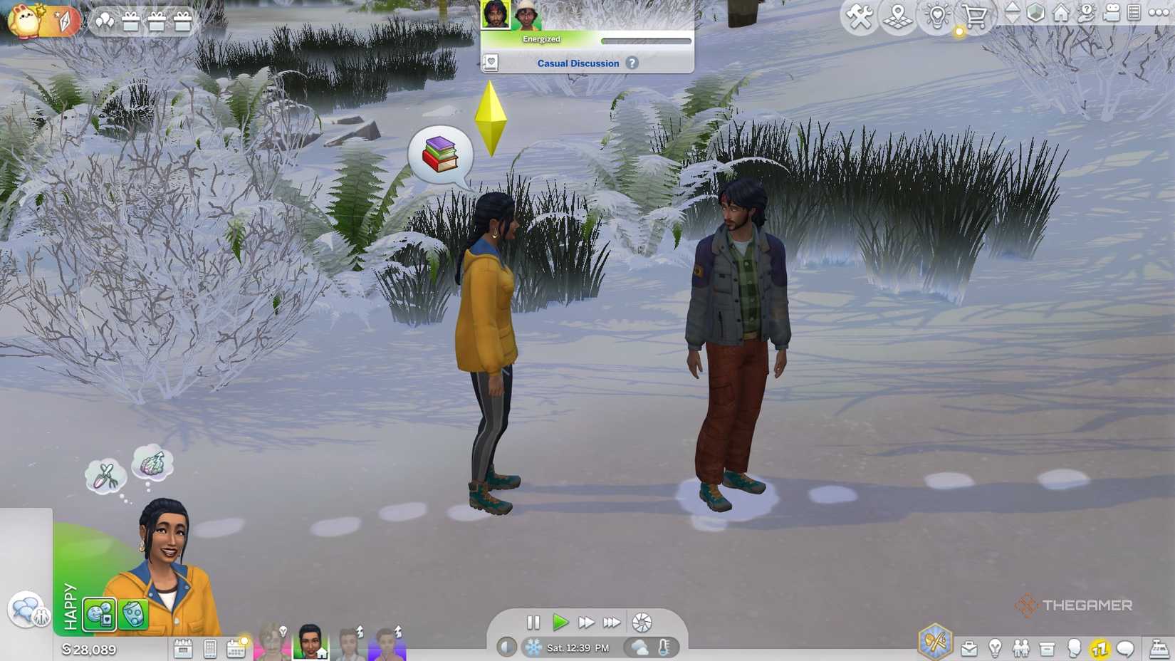 Lost Adventurer in Sims 4.
