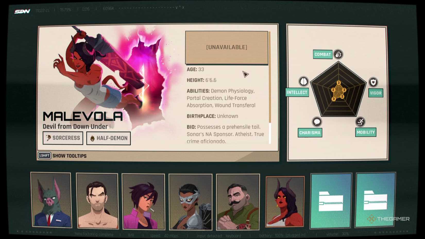 Malevola in Dispatch.