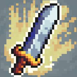 Megabonk Hero Sword icon.