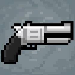 Megabonk Revolver icon.