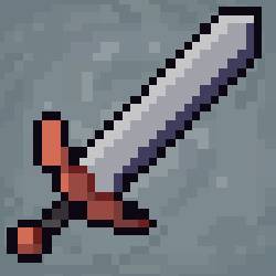 Megabonk Sword icon.