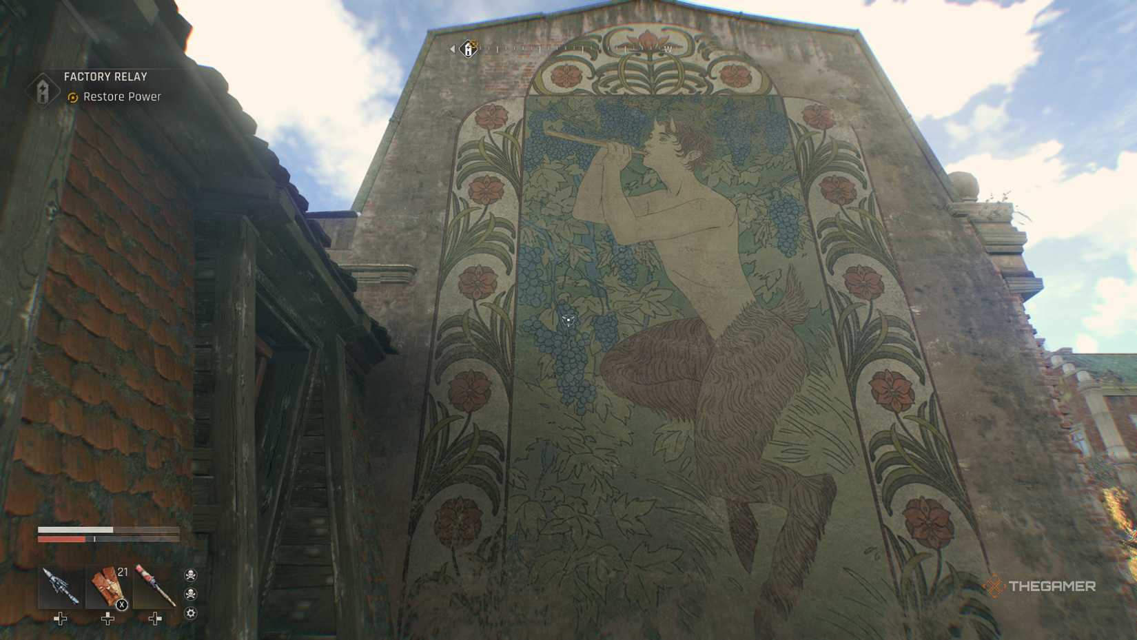 Dying Light: The Beast mural.