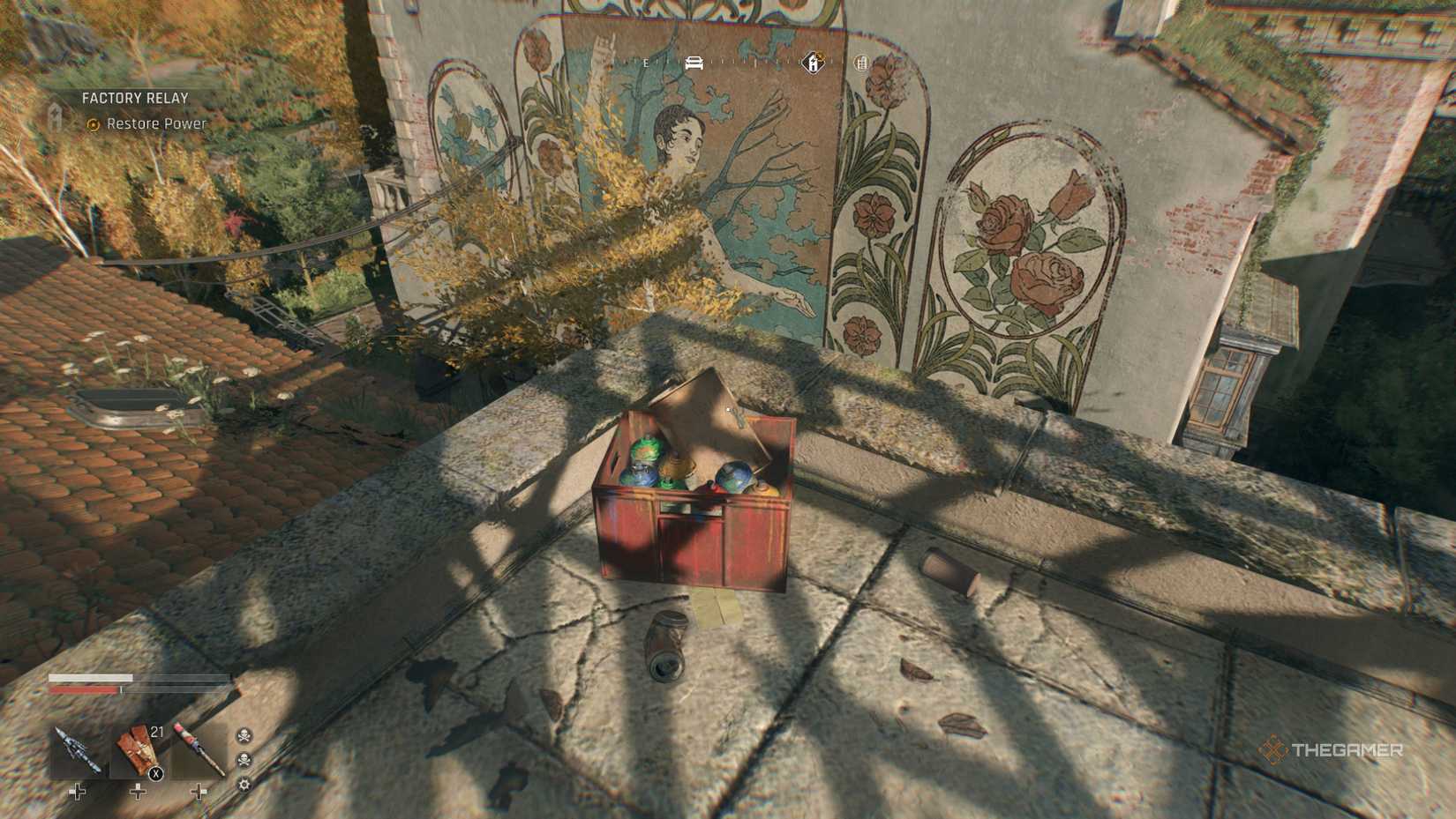 Dying Light: The Beast mural box.