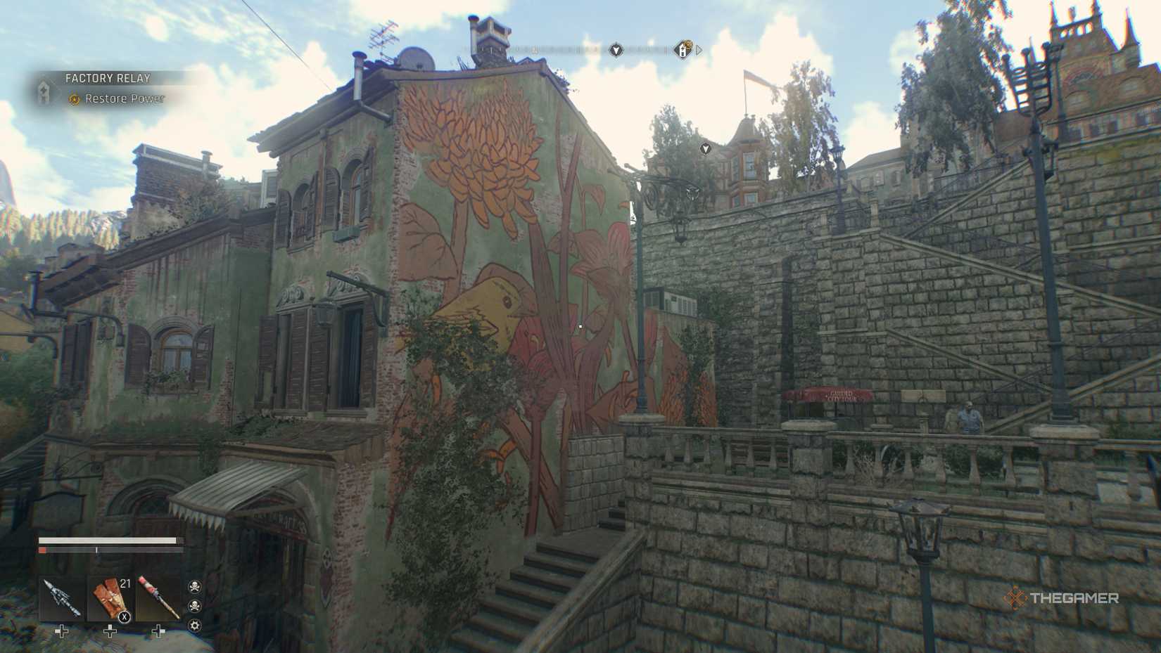 Dying Light: The Beast mural.