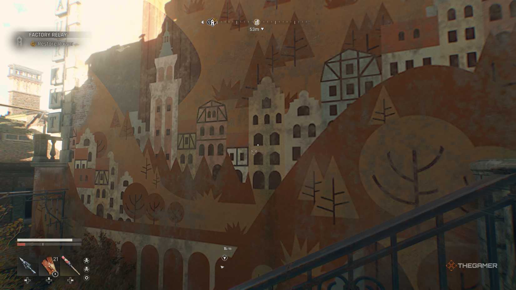 Dying Light: The Beast mural.