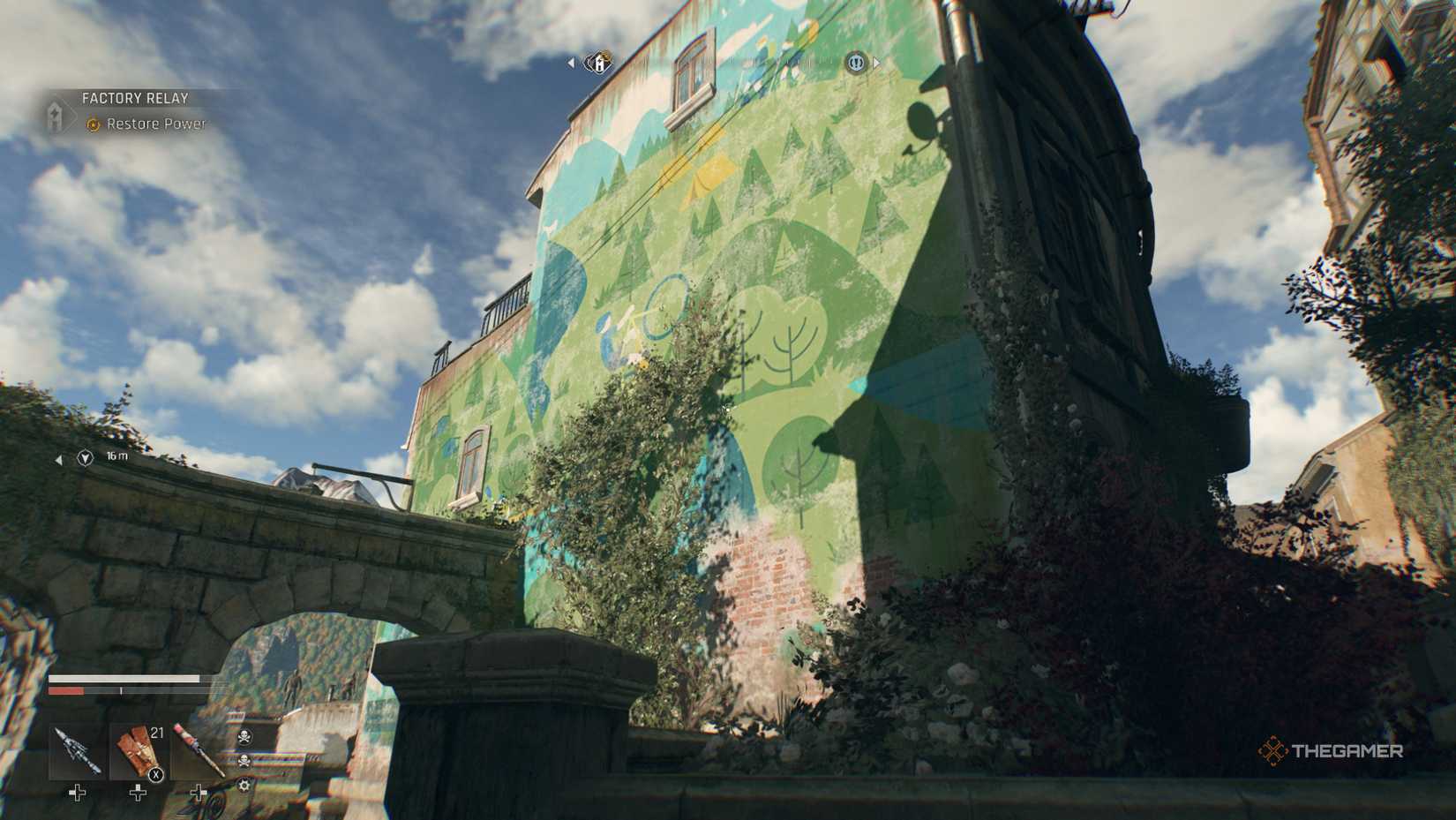 Dying Light: The Beast mural.