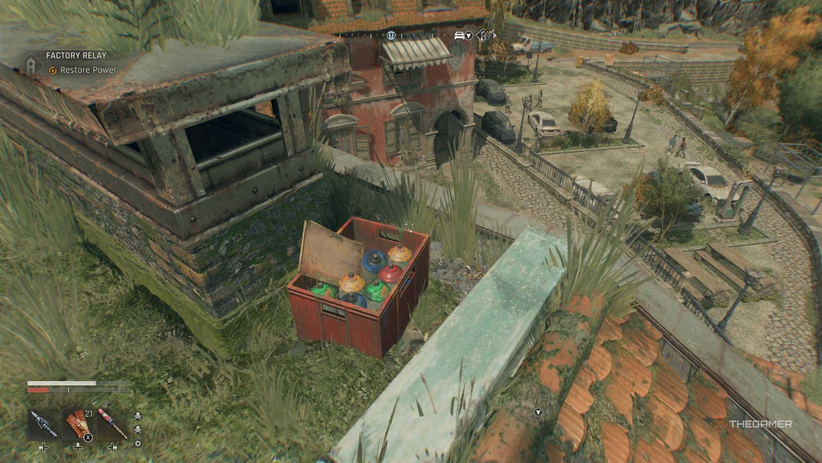 Dying Light: The Beast mural box location.