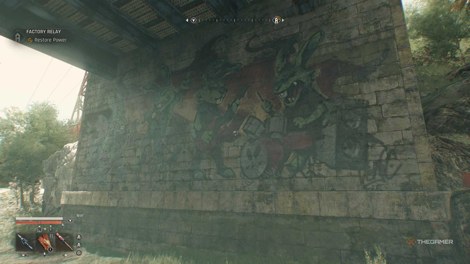 Dying Light: The Beast mural.
