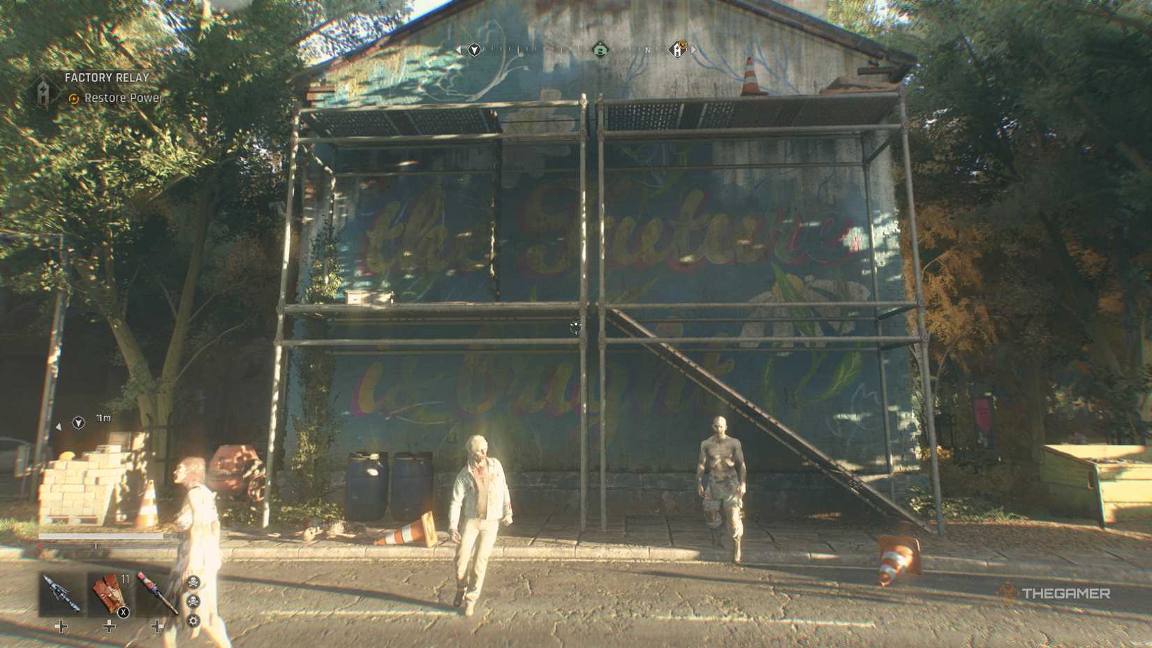 Dying Light: The Beast mural.