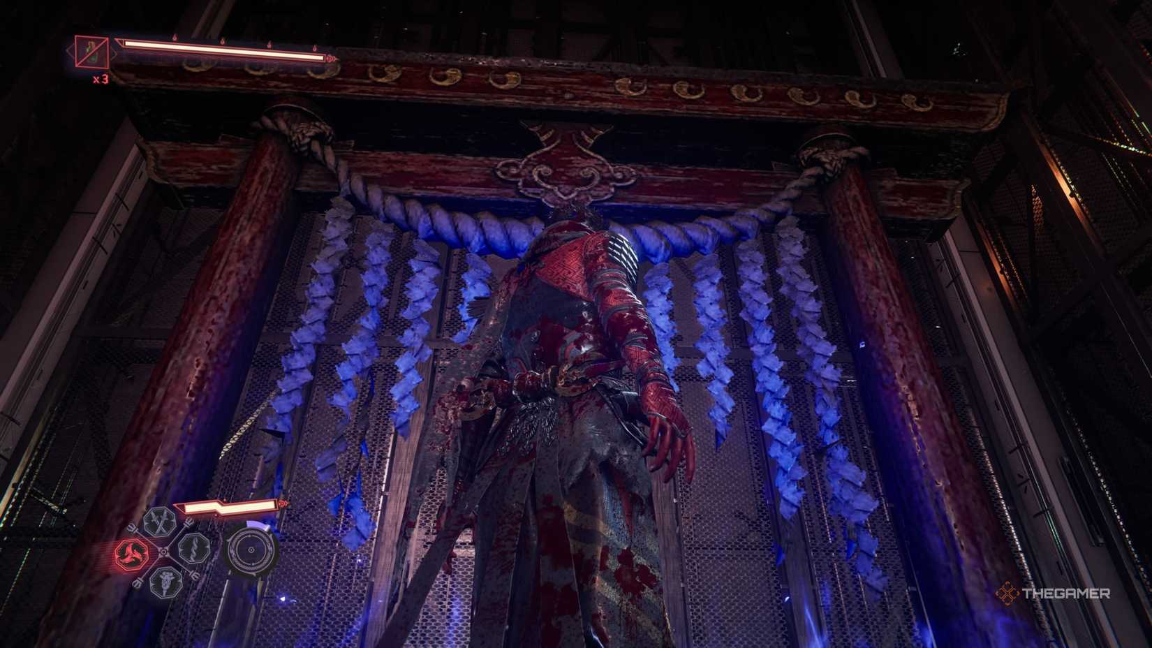 Chapter 19's Purgatory gate in Ninja Gaiden 4.