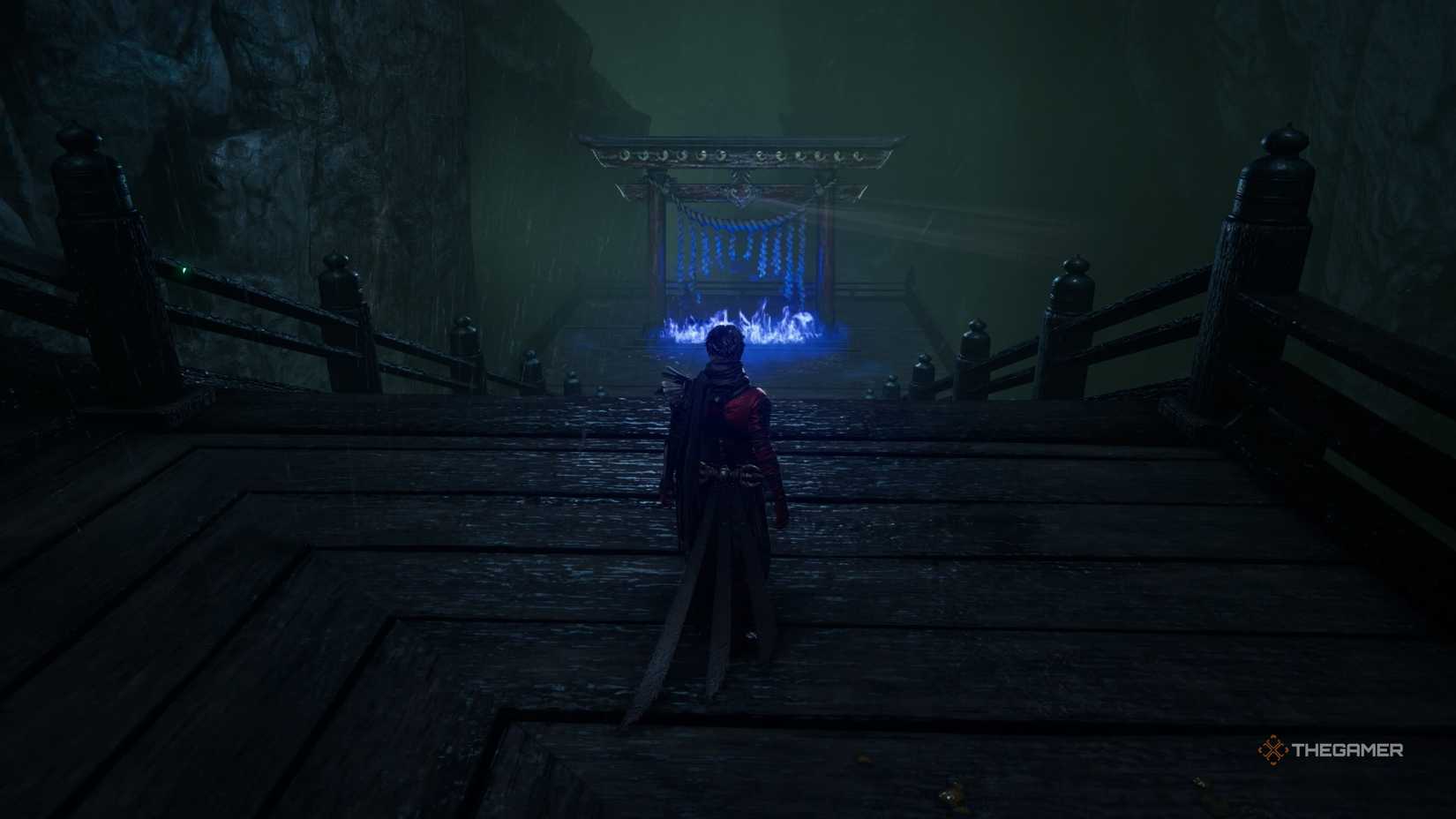 The Purgatory gate in Chapter 7 of Ninja Gaiden 4.