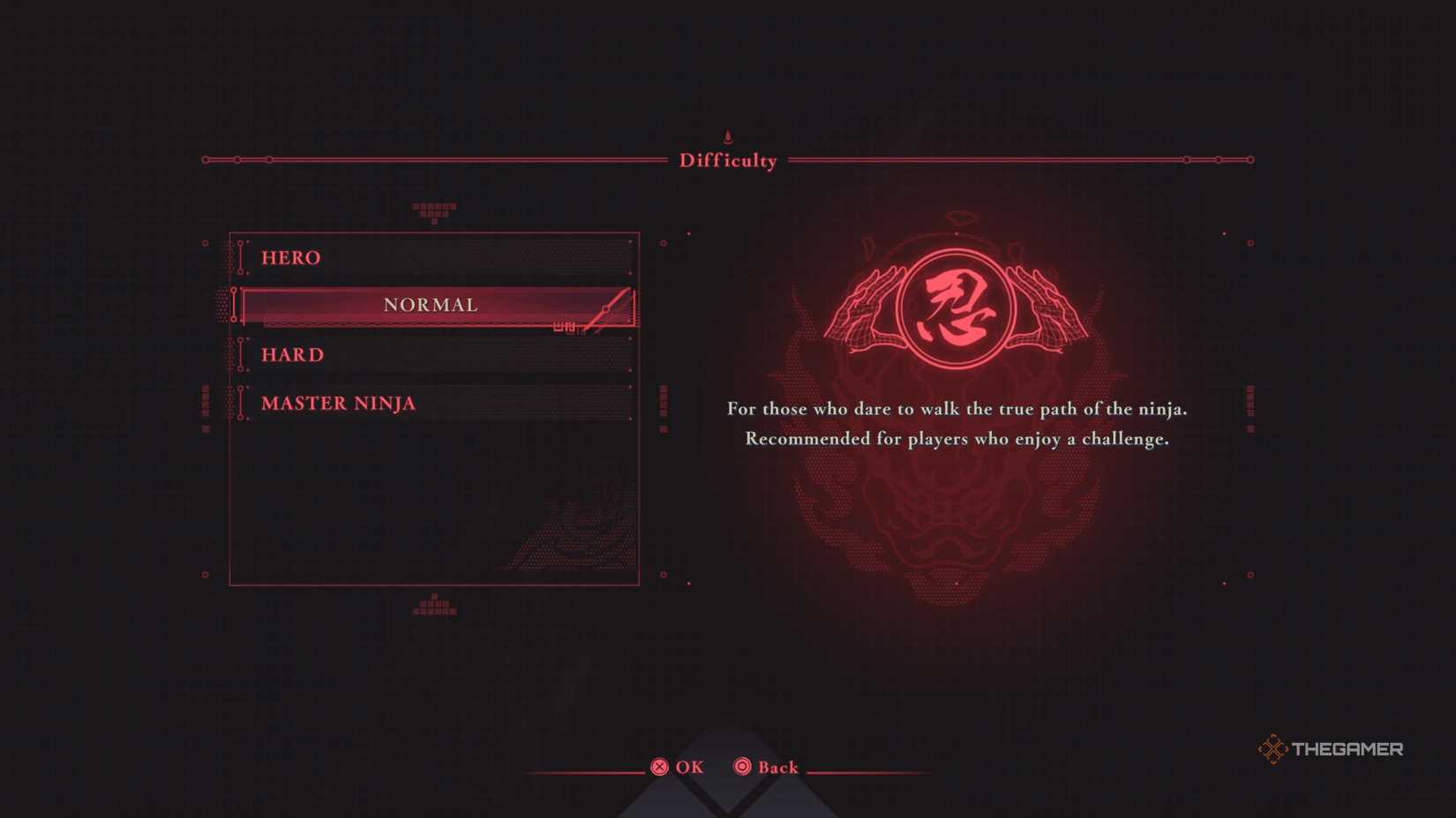 Ninja Gaiden 4's Normal difficulty.