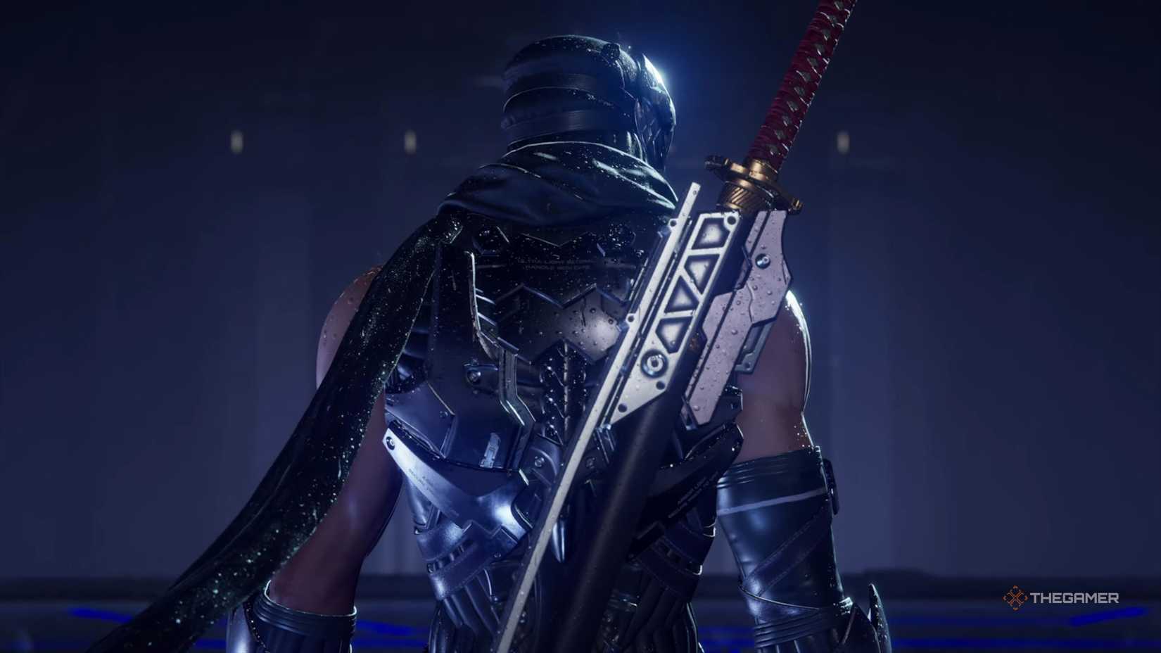 Ryu posing in Ninja Gaiden 4.