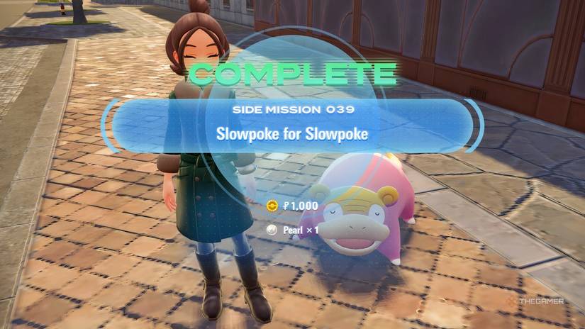 NPC Trade Locations G Slowpoke in Pokemon Legends: Z-A.