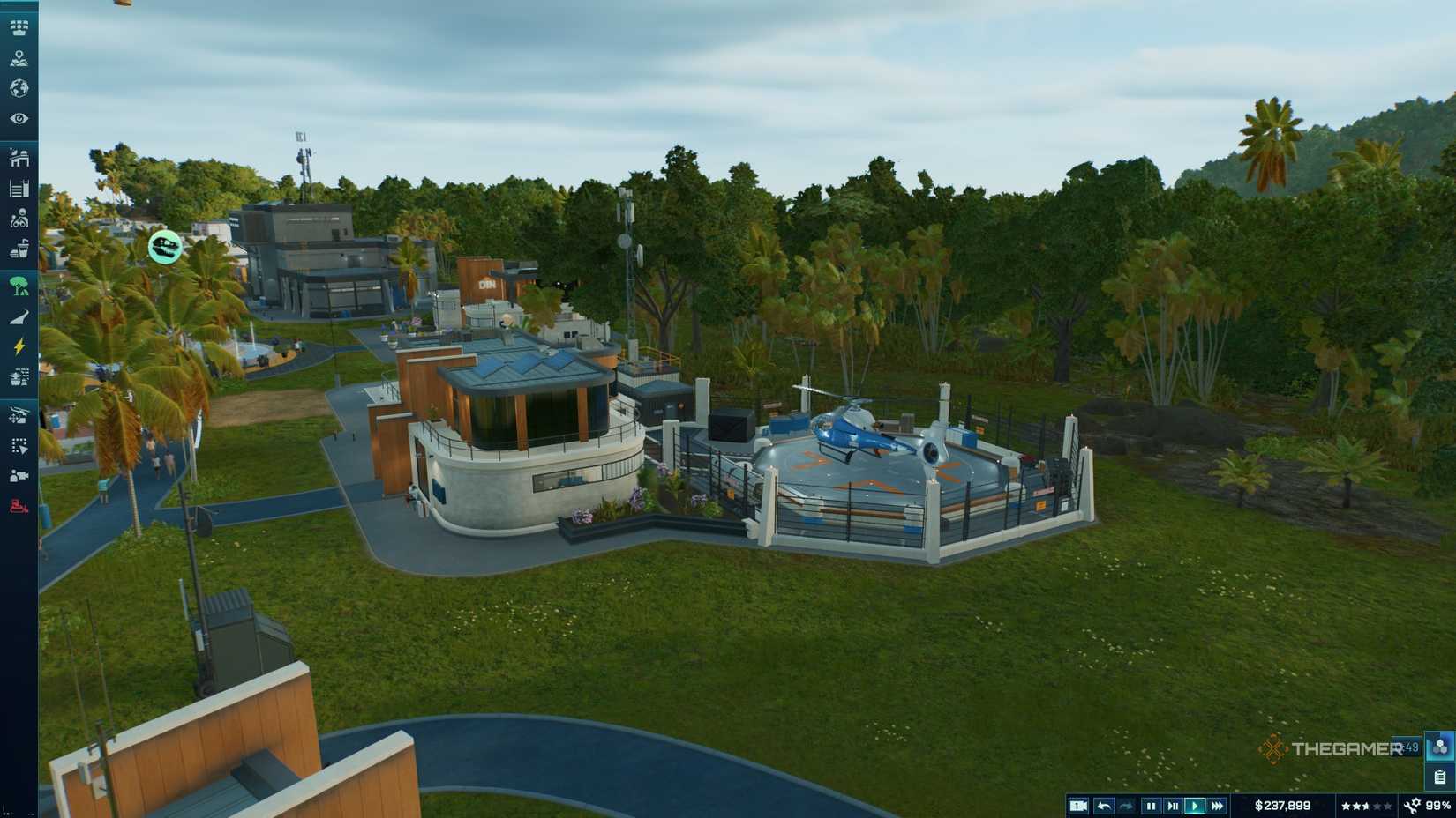 Response Facility in Jurassic World Evolution 3.