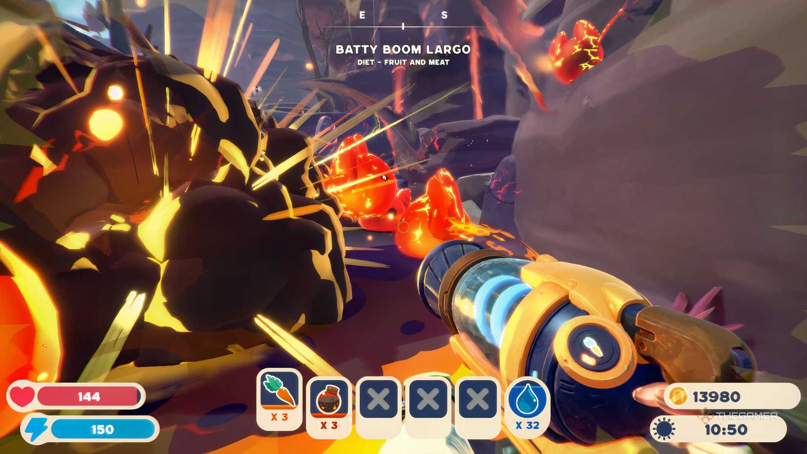 Slime Rancher 2 Boom Slimes exploding.