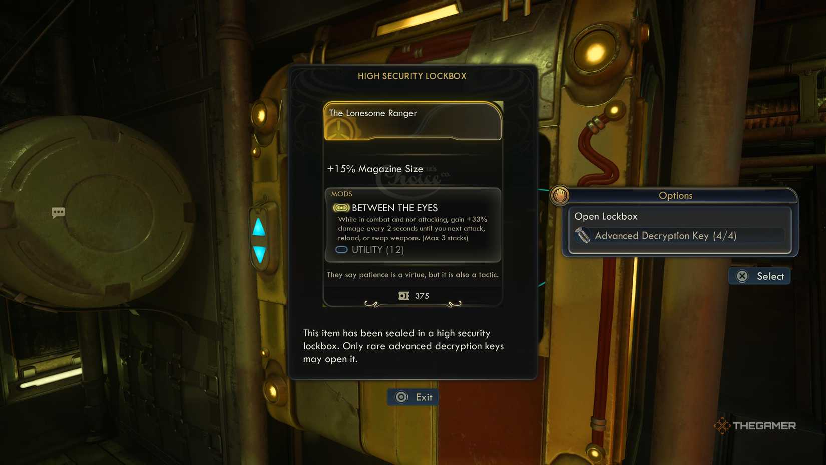 The Lonesome Ranger unique headpiece in The Outer Worlds 2.