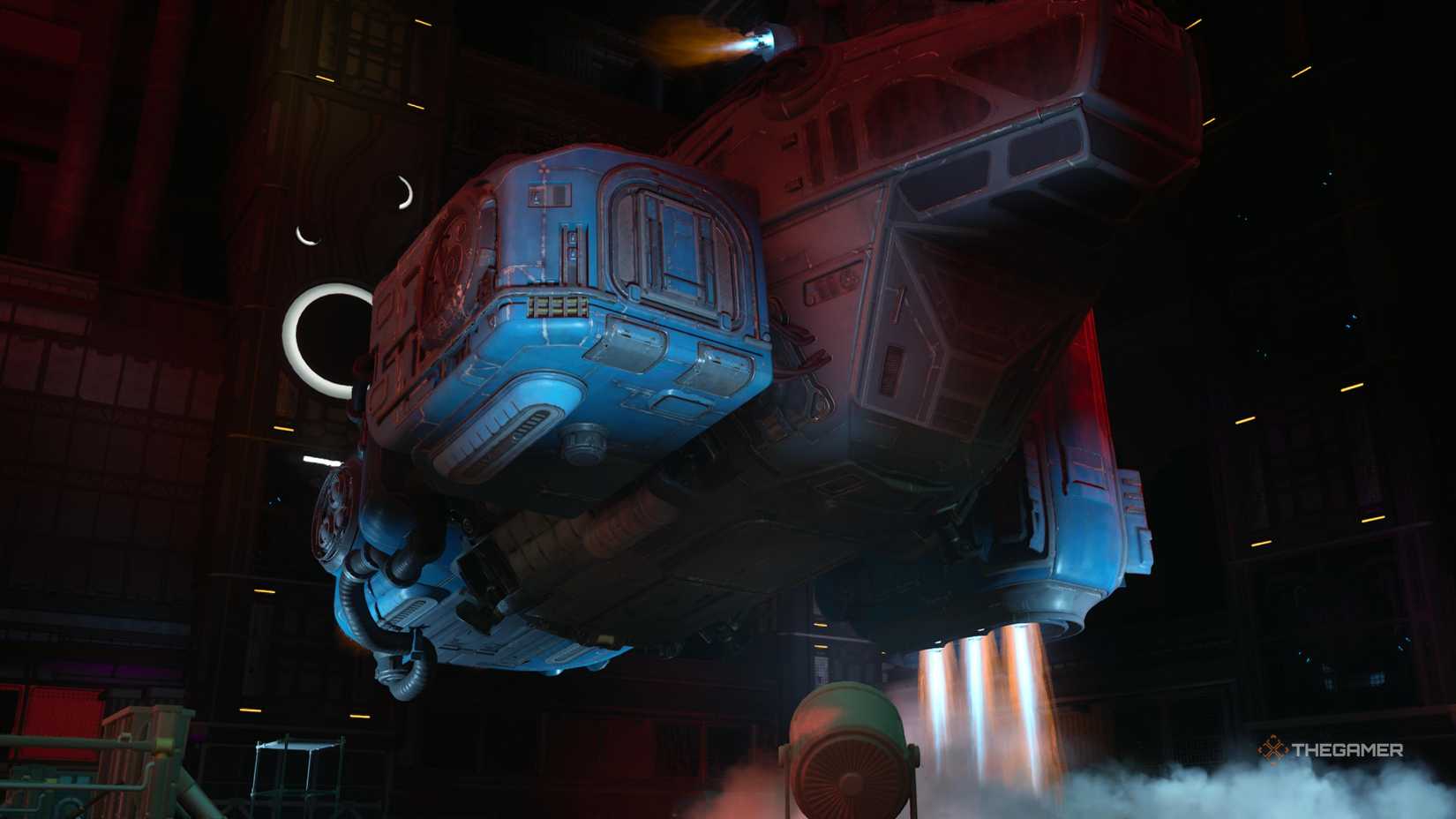 The incognito ship landing in The Outer Worlds 2.