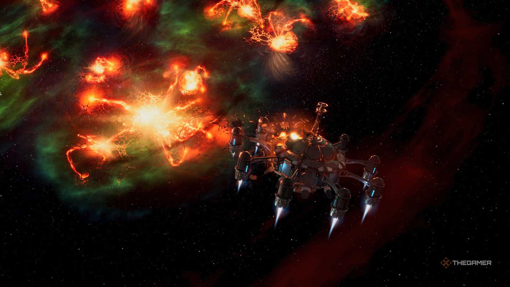 the greater tranquility substation exploding in the outer worlds 2.