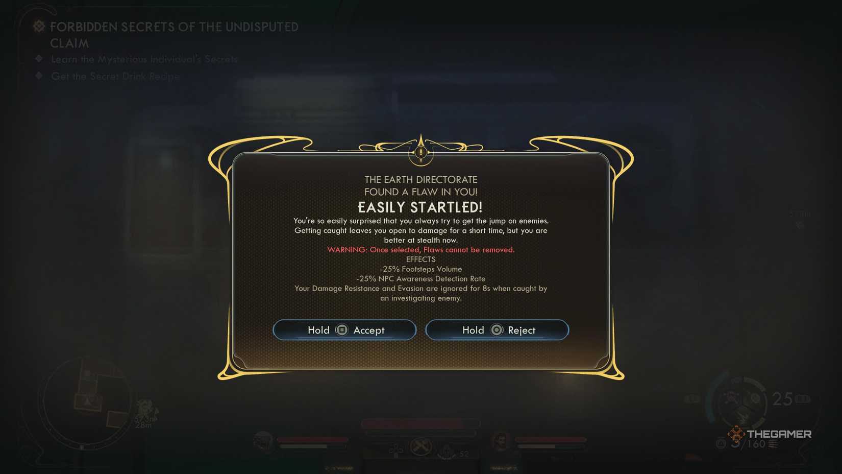 The easily startled flaw in The Outer Worlds 2.