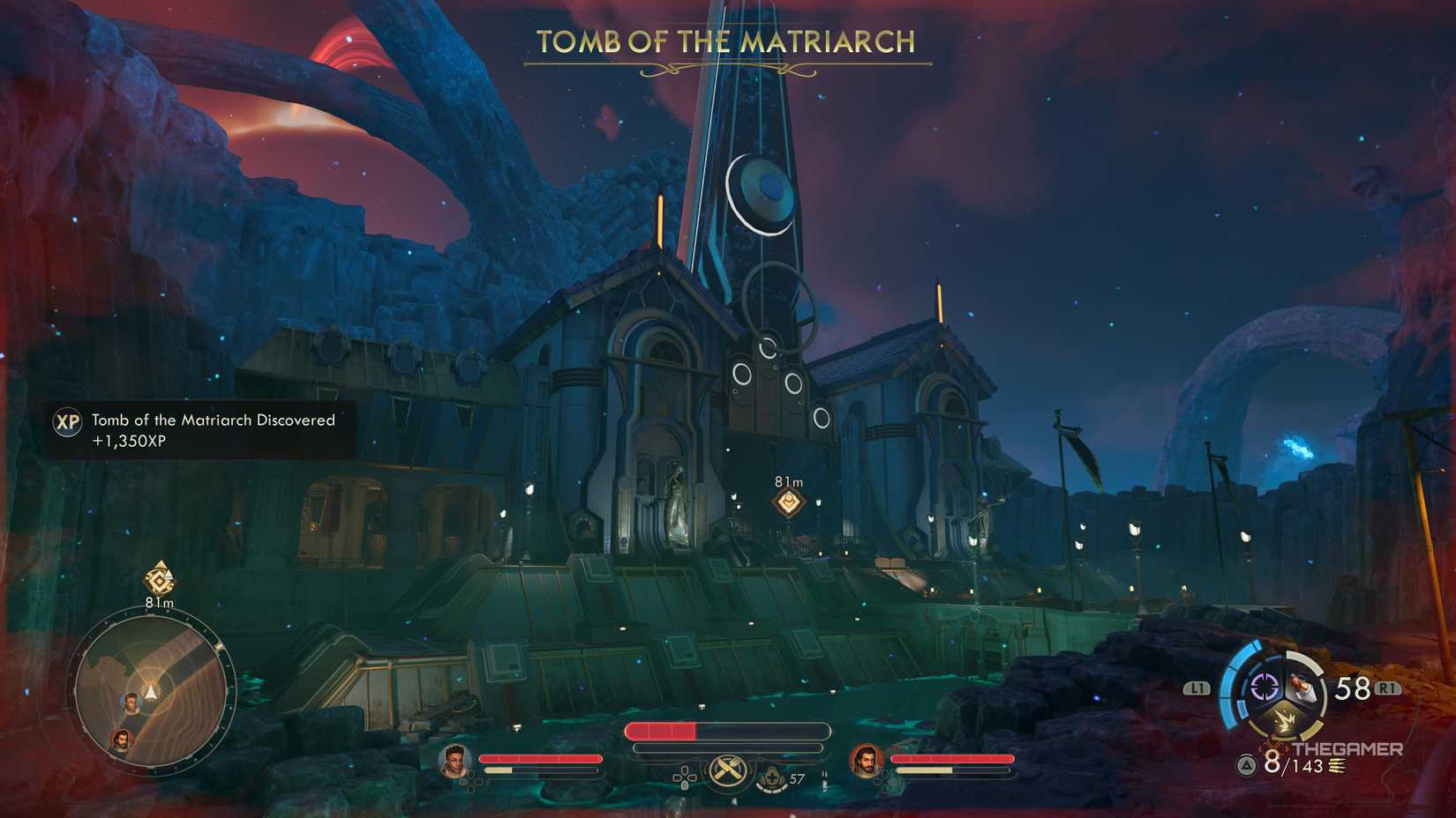 The tomb o the matriarch location in The Outer Worlds 2.