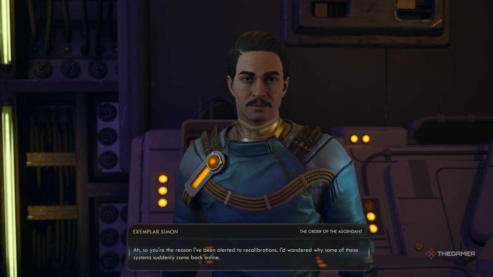 Speaking to simon about reactivated towers in the outer worlds 2.