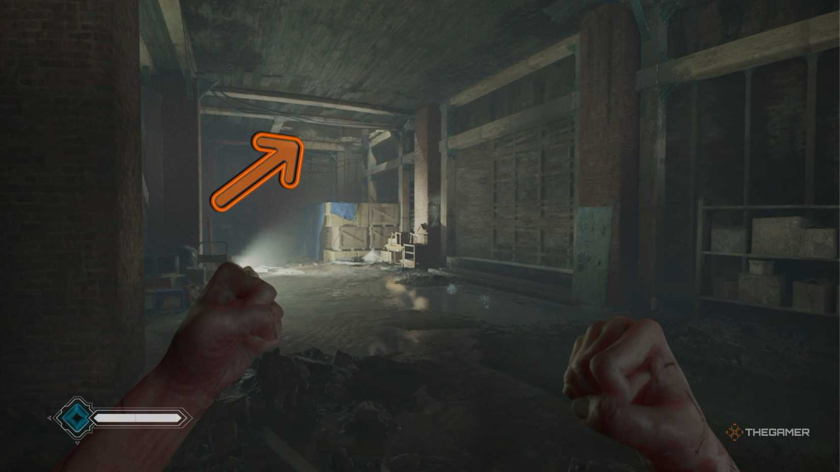 Vampire The Masquerade Bloodlines 2 area to jump up.