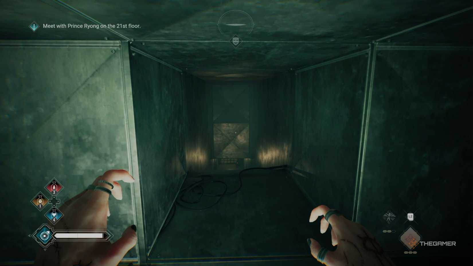 Vampire The Masquerade Bloodlines 2 ascending the Weaver Tower part three.