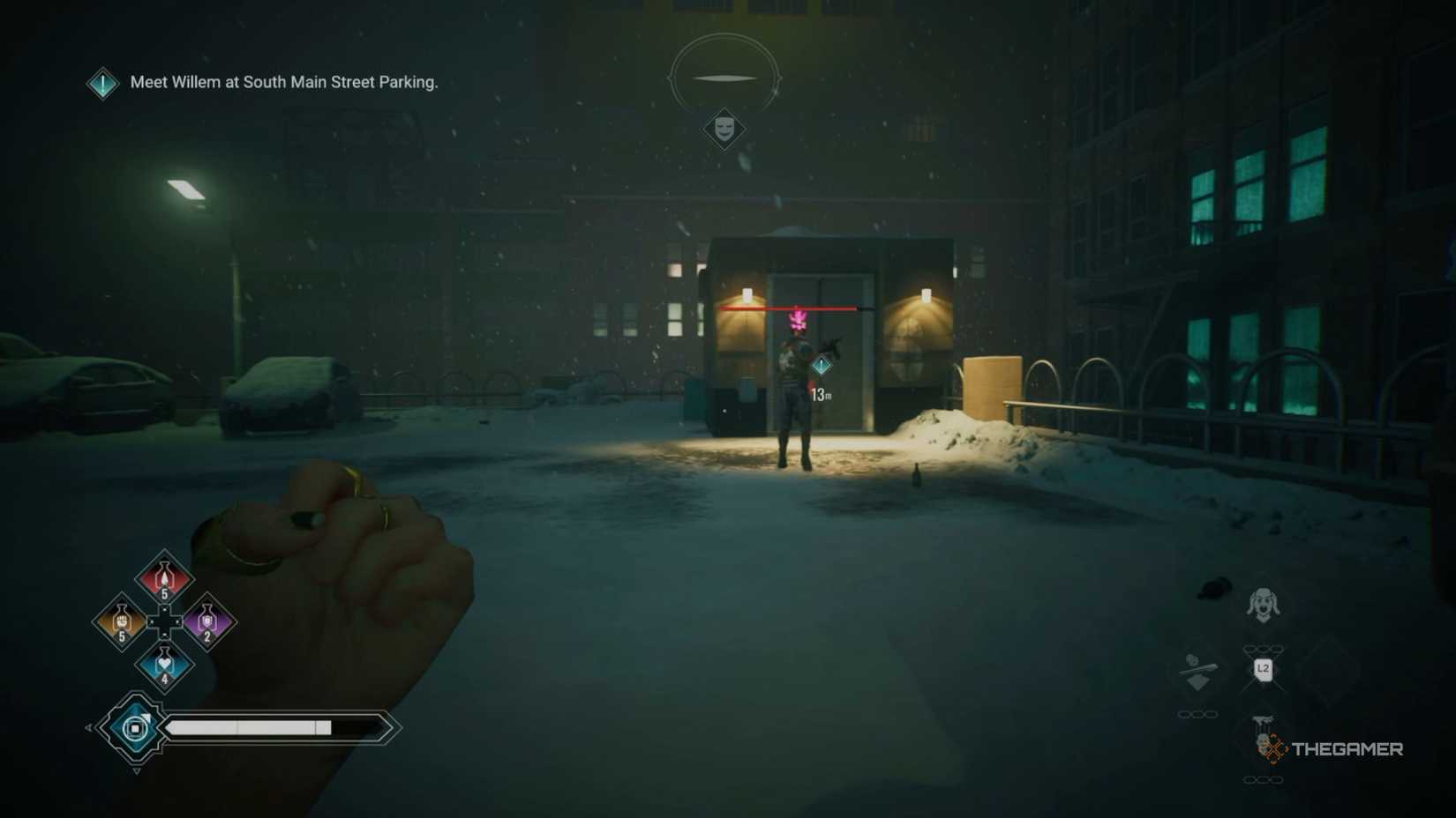 Vampire The Masquerade Bloodlines 2 entering Wilem's haven.