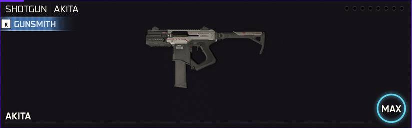 Akita weapon icon in the loadout menu of Black Ops 7.