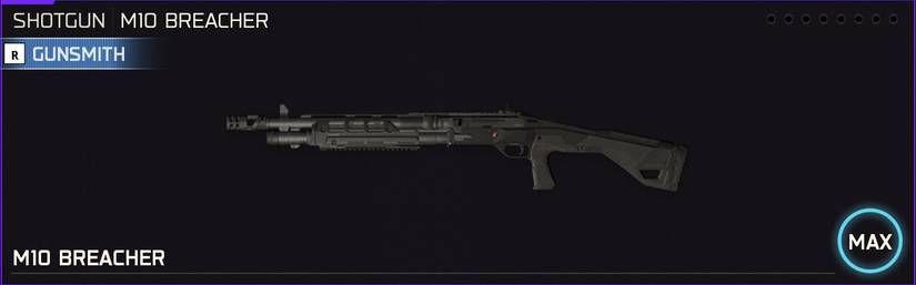 M10 Breacher weapon icon in the loadout menu of Black Ops 7.