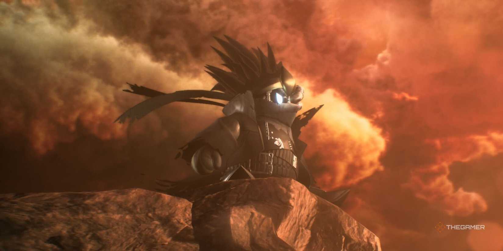 Noir Dedede in Kirby Air Riders' true ending.