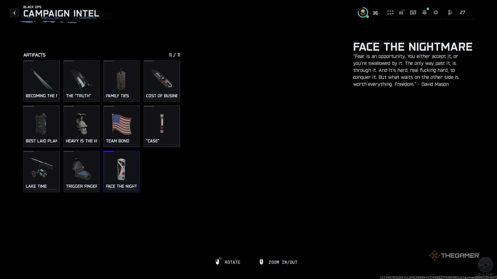 A player looking for campaign intel in Call of Duty Black Ops 7.
