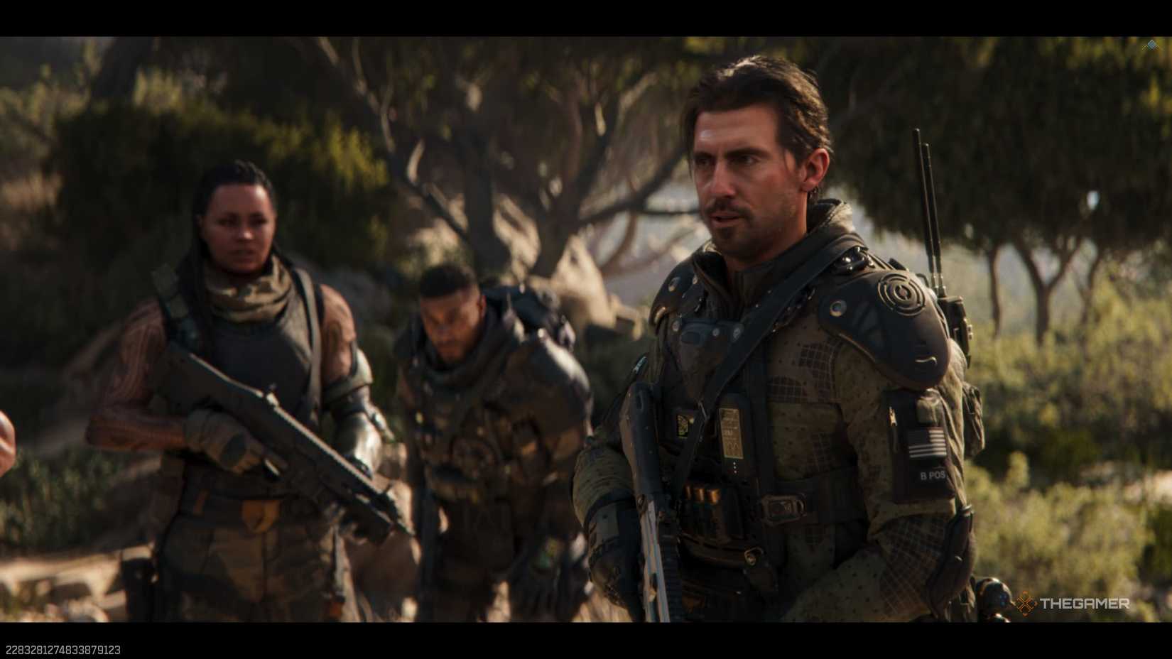 A player completing a Call of Duty Black Ops 7 achievements.