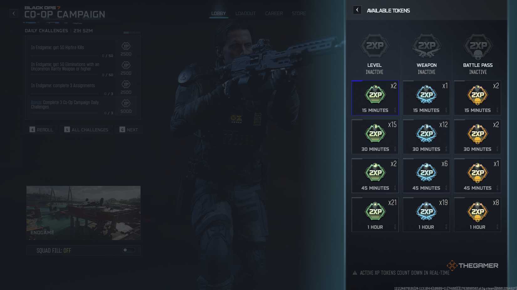 A player farming XP in Call of Duty: Black Ops 7.