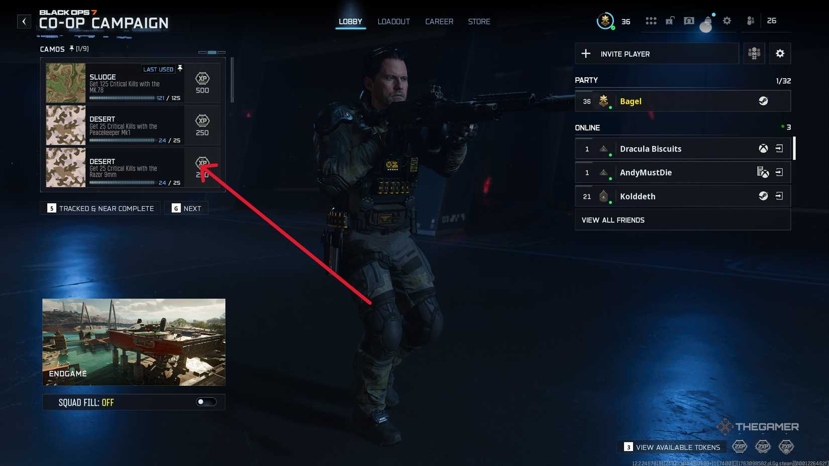 A player farming XP in Call of Duty: Black Ops 7.