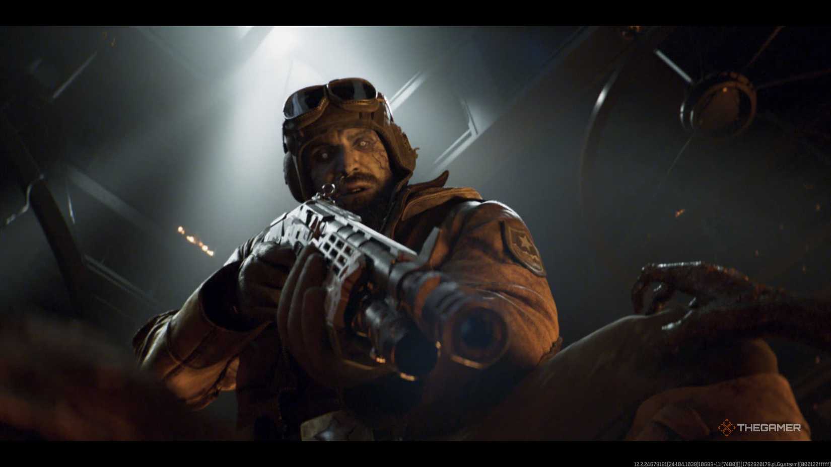 Black Ops 7 Nikolai holding a shotgun.