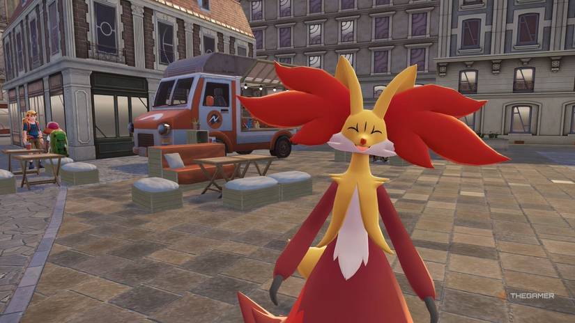 Delphox in Pokemon Legends: Z-A.