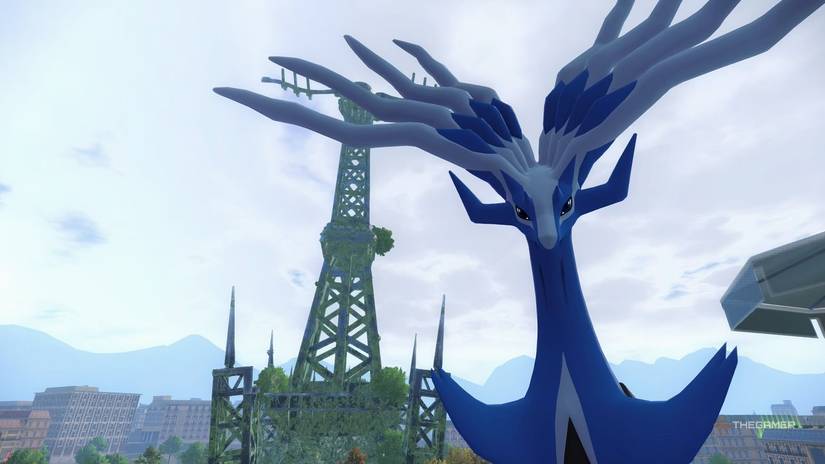 Xerneas in Pokemon Legends: Z-A.