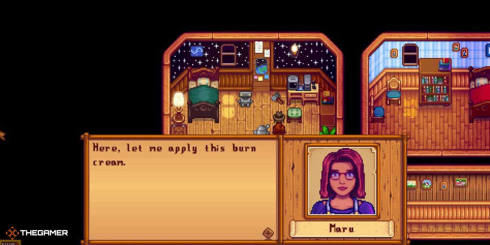 Stardew Valley - Maru 8 heart event