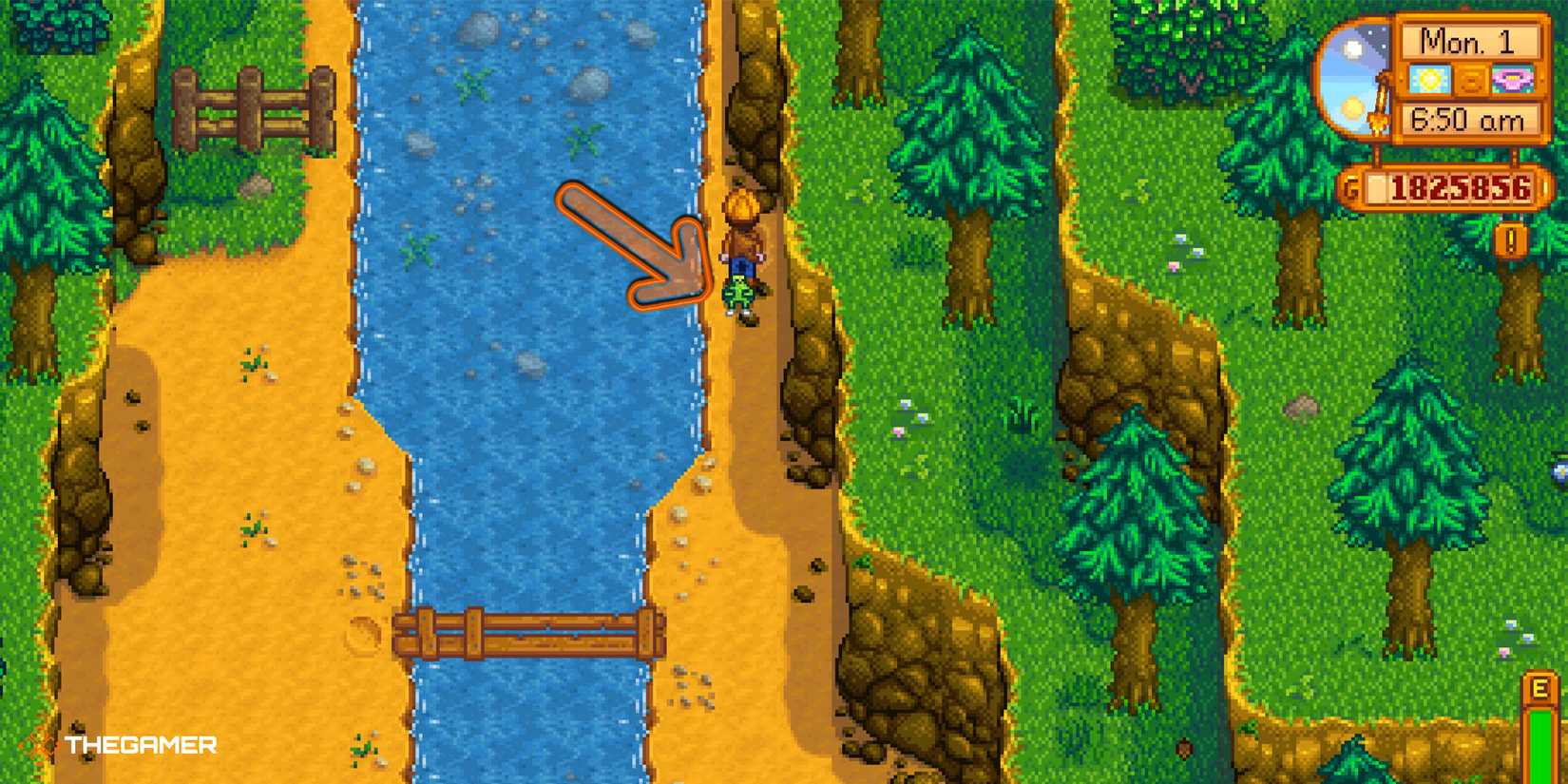 Stardew Valley - where to dig for Secret Note 17