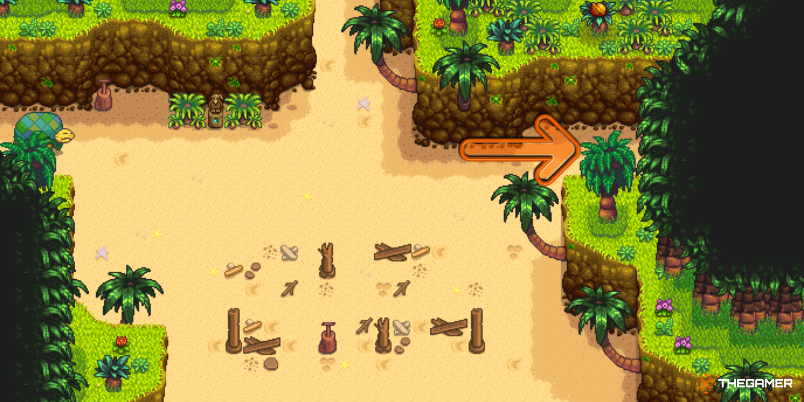 Stardew Valley Ginger Island - Entering the Jungle