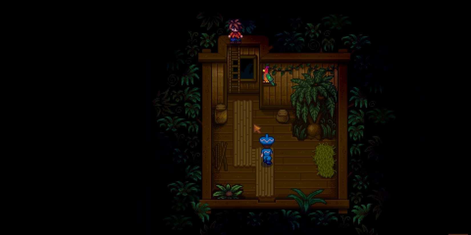 Stardew Valley Ginger Island Leo's Hut Golden Walnut Location