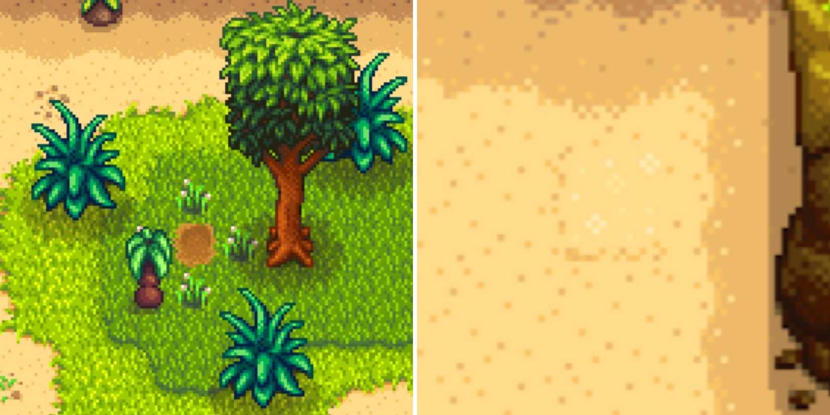 Stardew Valley Ginger Island North Golden Walnut Locations (4)